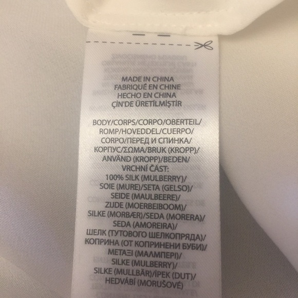 🌺Final Price w/Free Shipping🌺Polo Ralph Lauren Mulberry Silk Swing Blouse - Picture 8 of 8